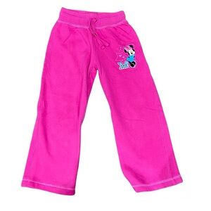 Girls Minnie Mouse Sweat Pants - Size 5/6